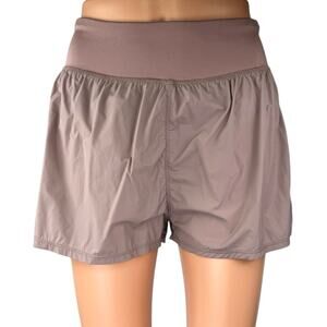 Madewell Women's Purple High Waisted Yoga Workout Running Athletic Shorts Size S